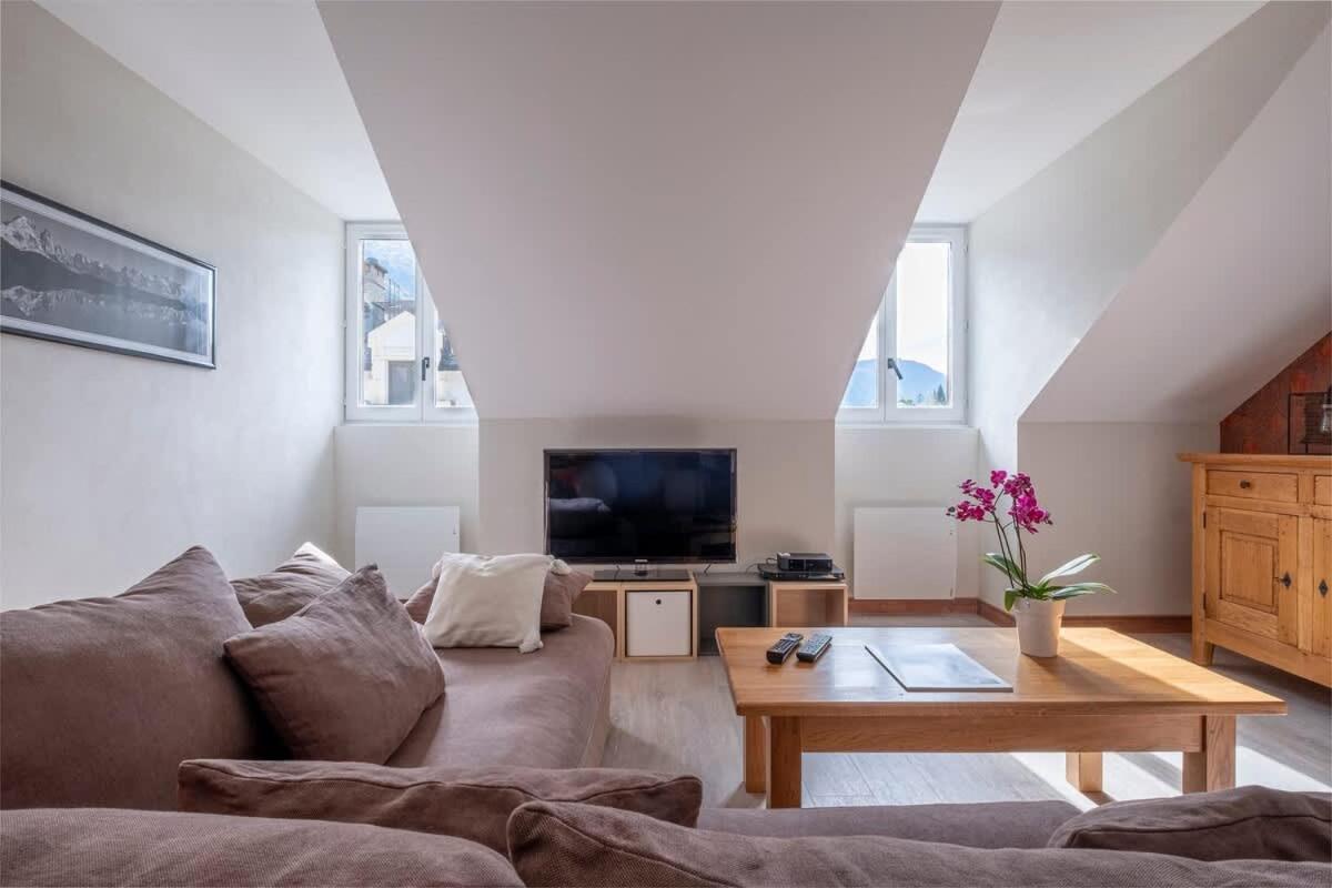 L'Appart 52, Magnifique Duplex En Plein Coeur De Chamonix-Mont-Blanc Kültér fotó